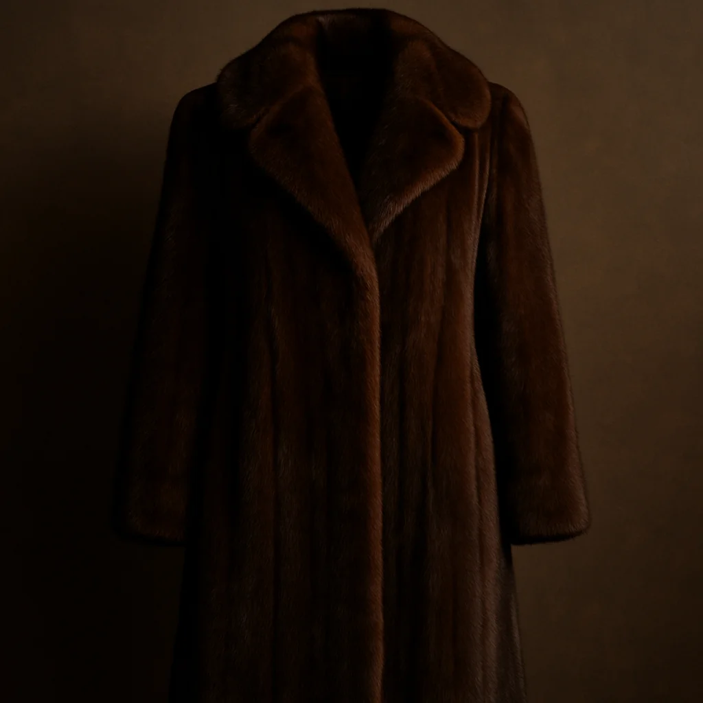 Mink Shawl-Collar Coat