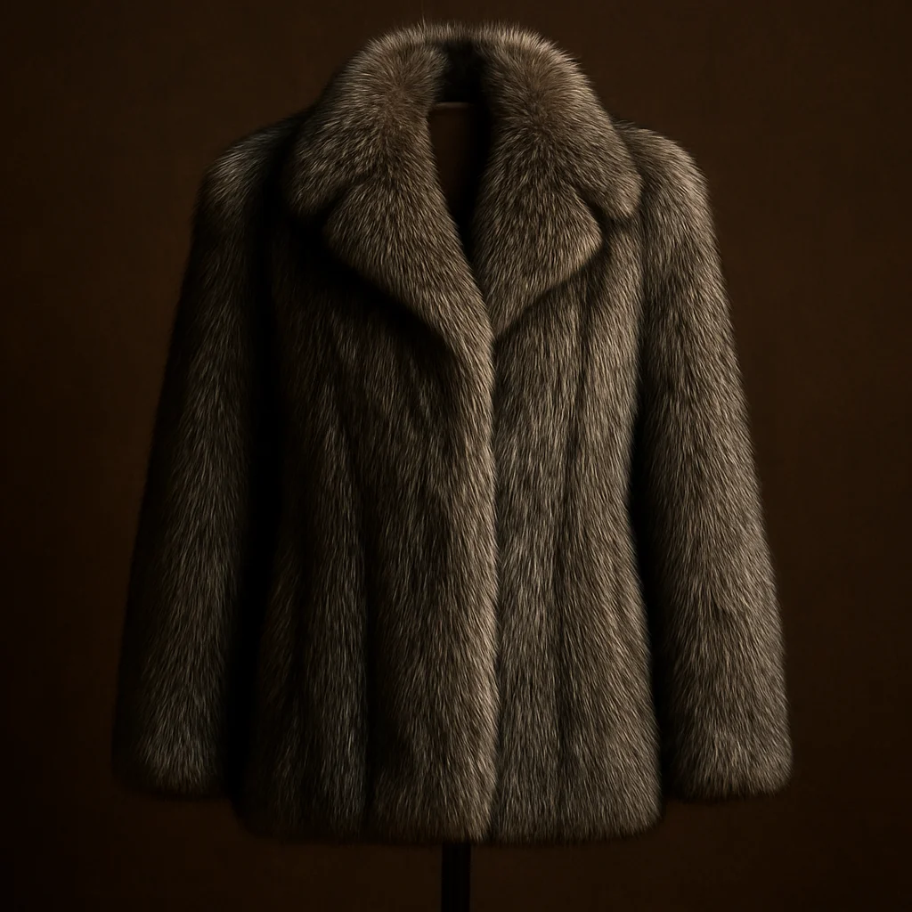 Silver Fox Car Coat
