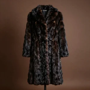 Black Fox Evening Coat